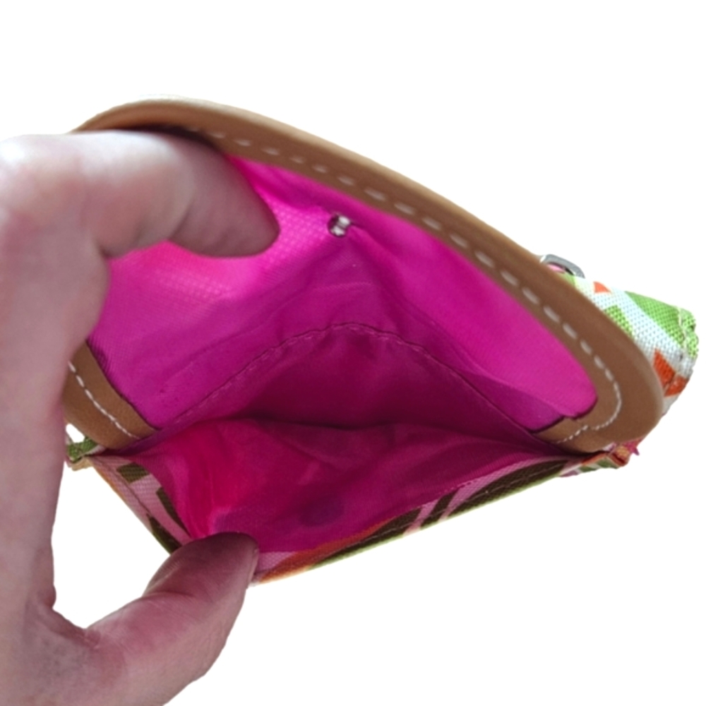 Lily Bloom | Floral Coin Purse | Snap Bifold Wallet | Womens | Eco-Friendly - Picture 10 of 14
